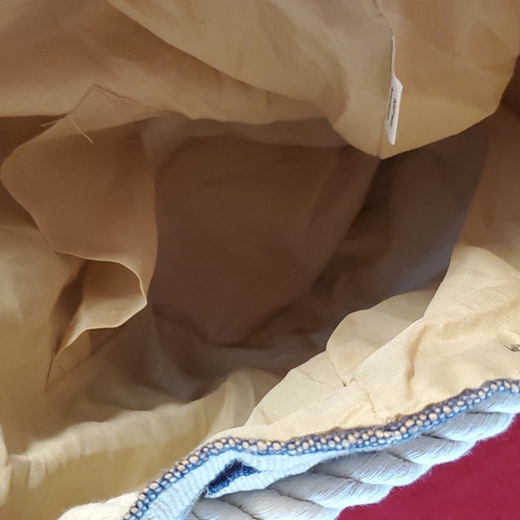 •lovestitch•Canvas look nautical rope design bucket backpack - Picture 5 of 8